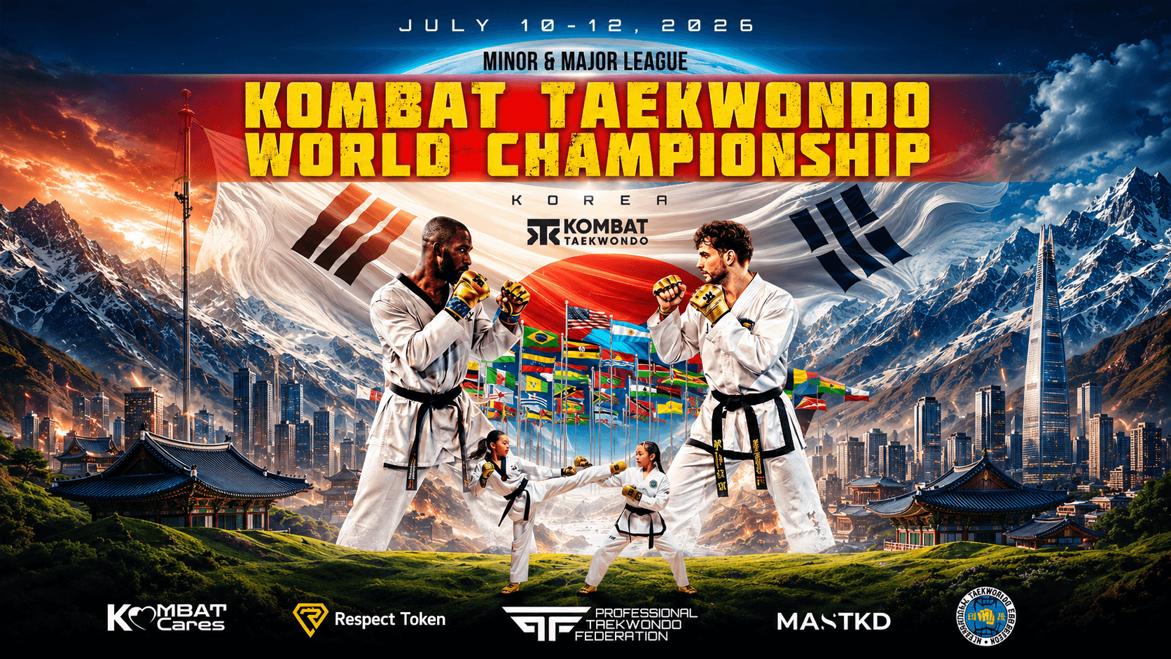 🏆 Your Road to Glory Starts Here – 2026 World Championships in South Korea 🇰🇷