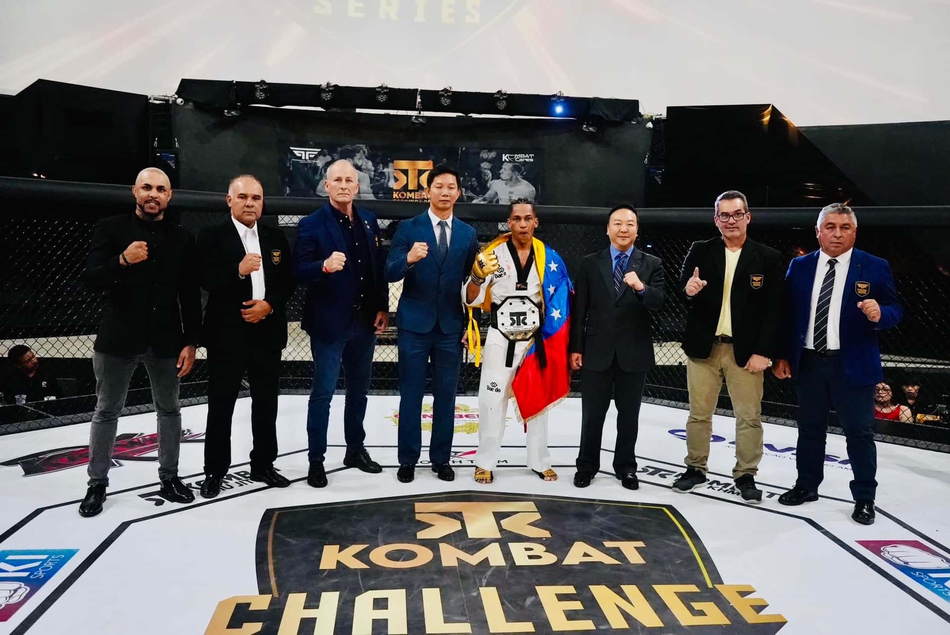 🏆 HISTORY MADE: Brayan Avendaño Crowned First-Ever KOMBAT Pan American Continental Belt Champion 🇻🇪