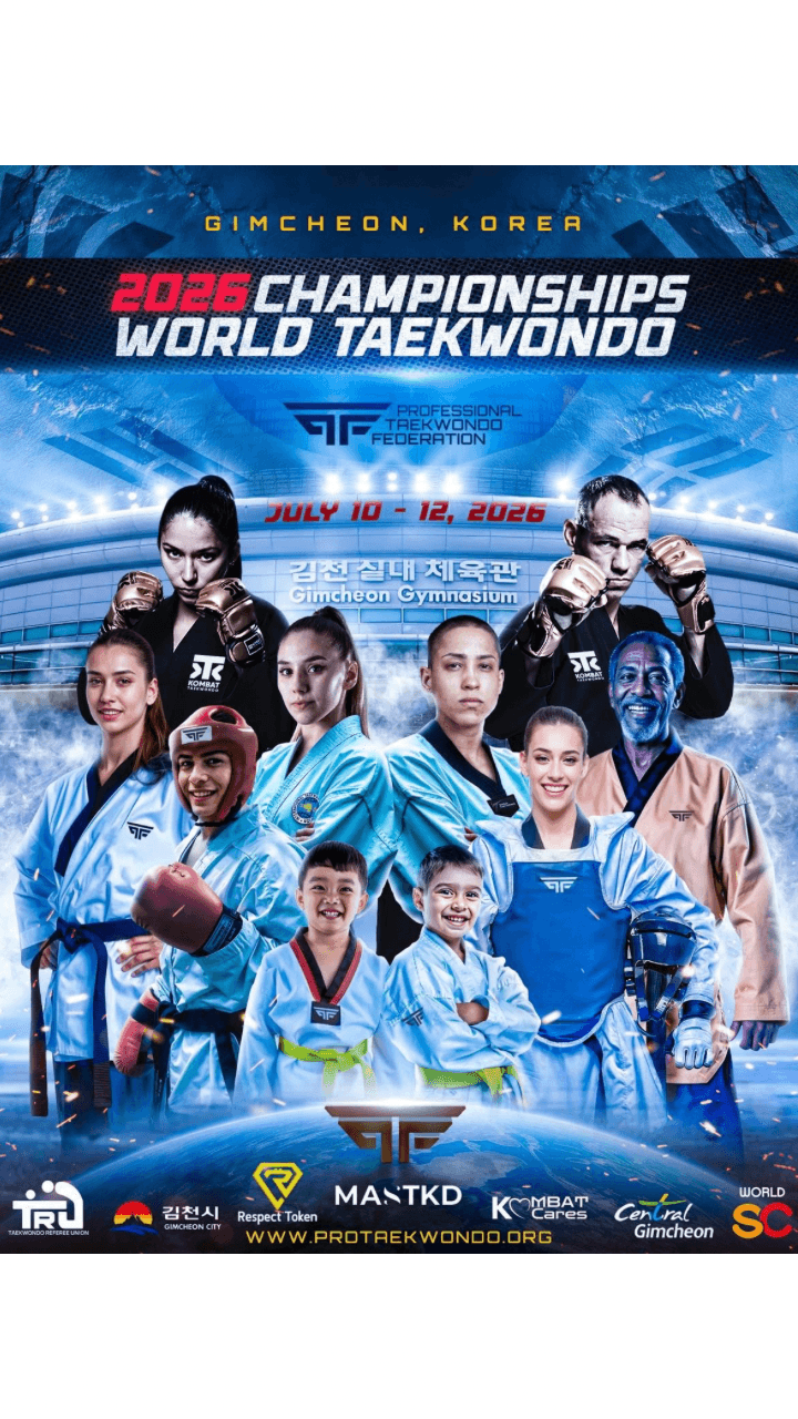 π°π· Korea to Host the 1st PTF World Taekwondo Championships in July 2026